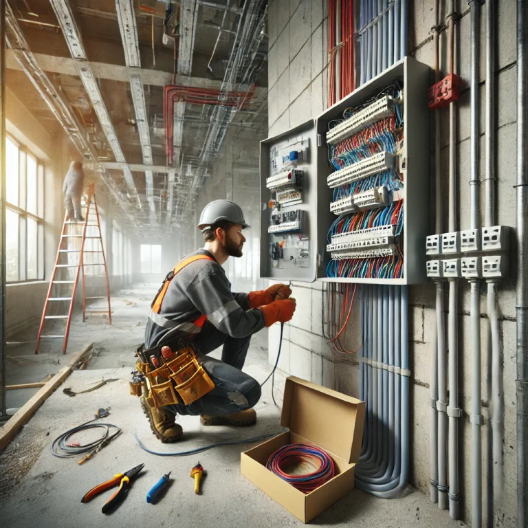 Electrical installation in buildings
